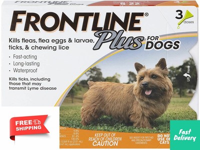 frontline plus for dogs 3 doses