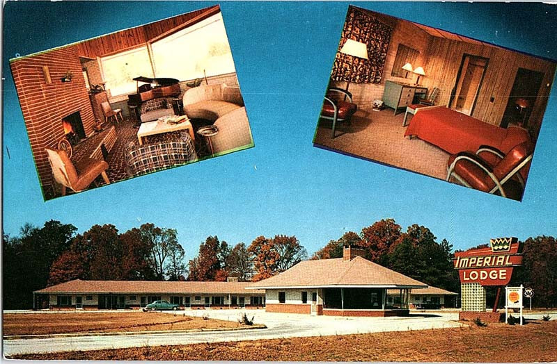 Postcard LODGE SCENE Cartersville GA 9/27 AJ0177 eBay