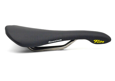 Flite Titanium, Classic 1990, Selle Italia, schwarz   Rennrad, MTB   Klassiker
