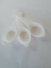 3 Fuller Brush Company Tea Strainer Plastic Spoon Type Vintage