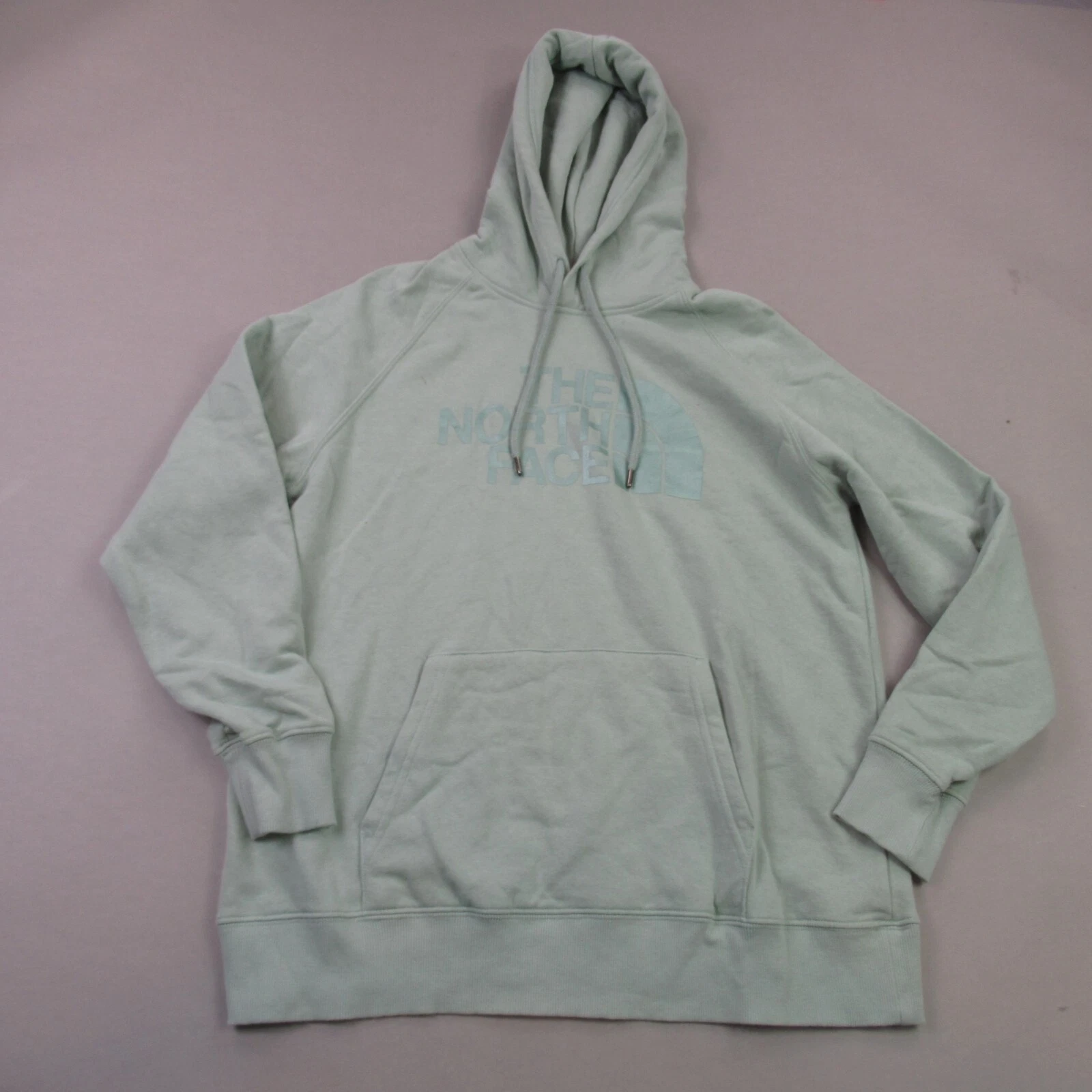 North Face Hoodie Womens Long Sleeve Pullover Hooded Pockets Large
