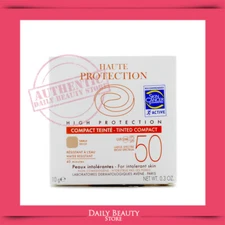Avene High Protection Tinted Compact SPF 50 - Beige 0.35oz NEW FAST SHIP