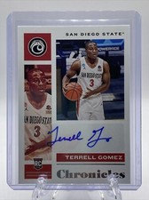 2021 Chronicles Draft Picks TERRELL GOMEZ Autograph RC Auto Rookie Card #CR-TGO
