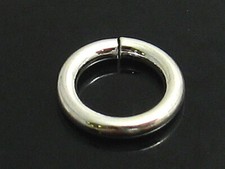 sterling silver JUMP RINGS 5mm pack of 10