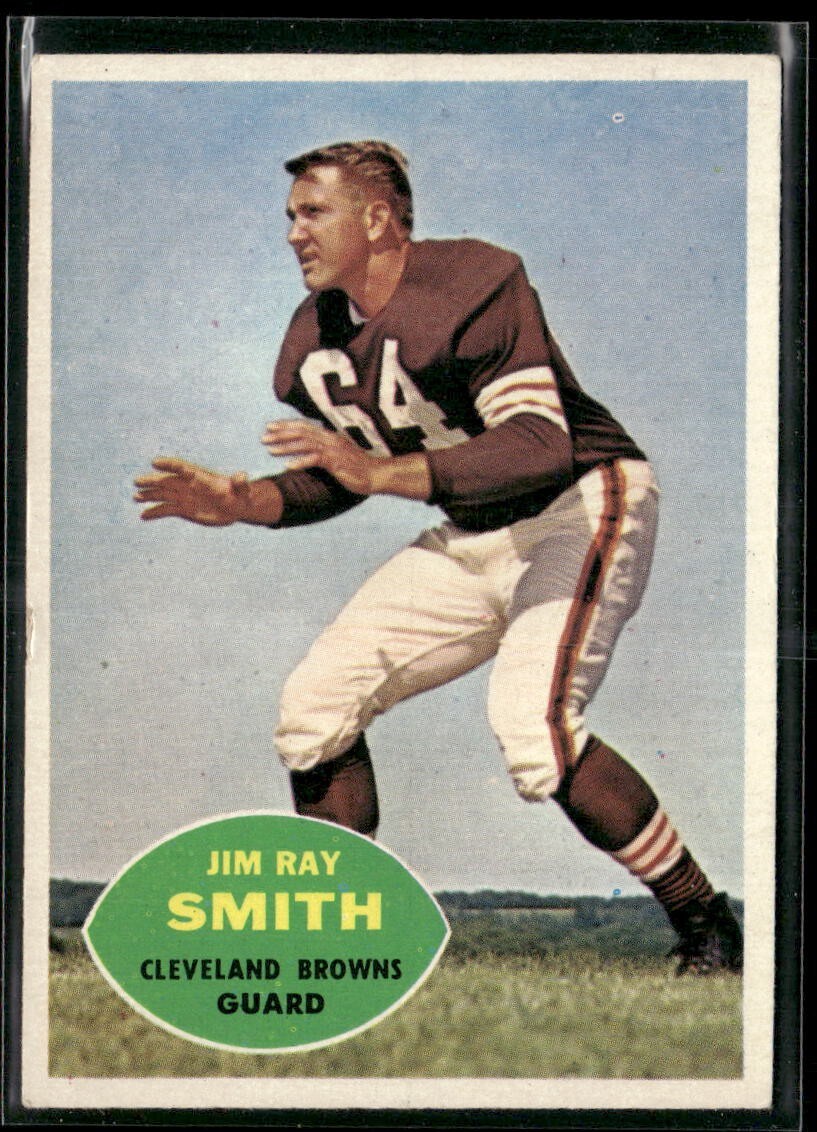 1960 Topps  #28 Jim Ray Smith - Cleveland Browns