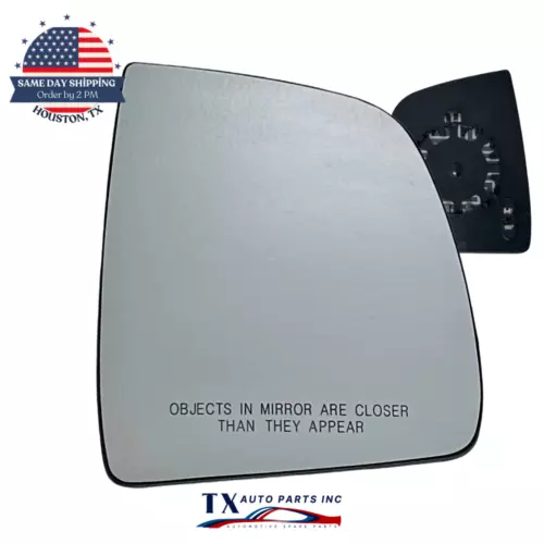 Side Mirror Upper Glass for 2015-2022 RAM PROMASTER CITY Heated Passenger Side