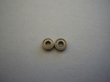 Ball Bearings For HO Slot Car Chassis narrow 1.2mm sealed type  2 bearings NEW