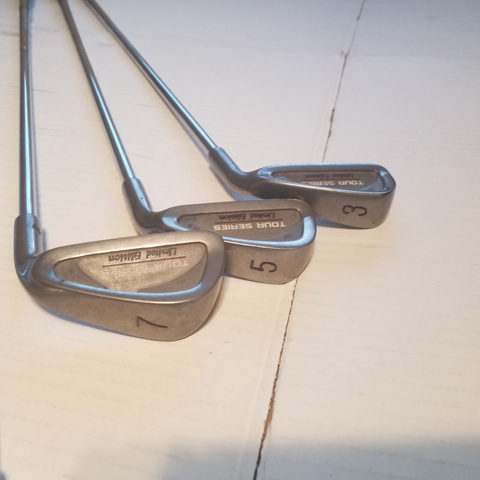 Ladies RH Iron Set Propel Brunswick Tour Series Steel Shafts LFlex 3 5