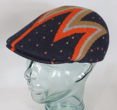 KANGOL Shock Wave 507 Flatcap Ivy Cap Golfcap Gatsby Mütze blau NEU