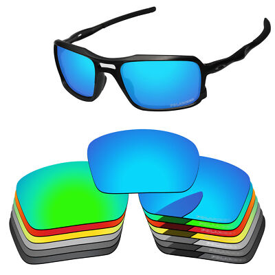 Lenslog POLARIZED ETCHED Replacement Lenses For-Oakley Triggerman OO9266
