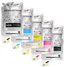 4bags Sublimation Ink For Epson Surecolor F6000 F6070 F6200 F6270 F9200 Printer