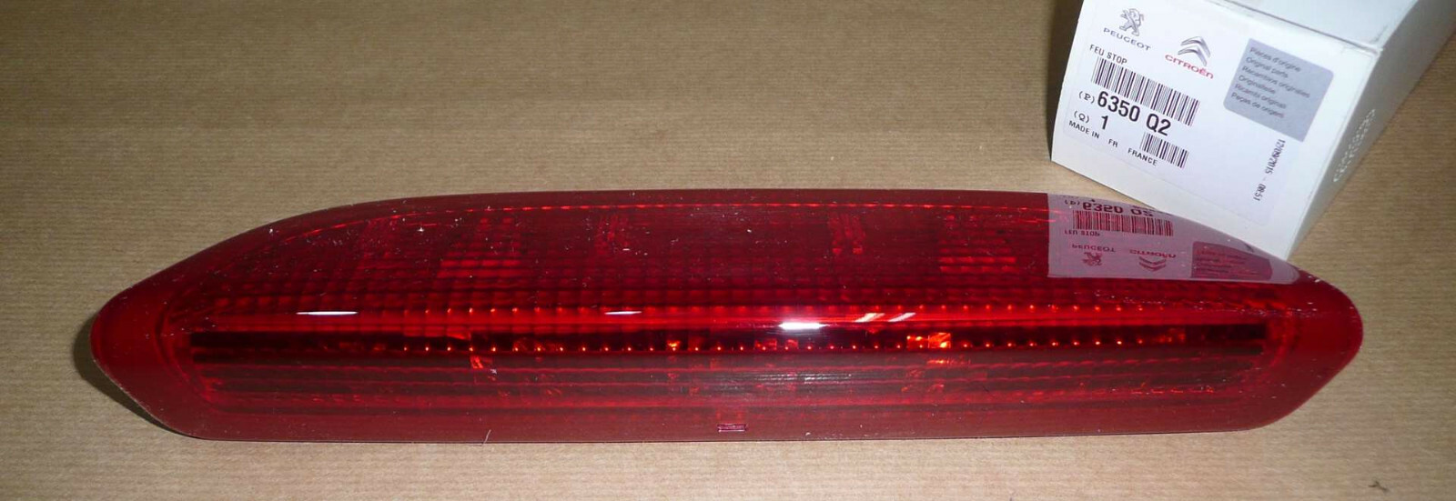 Genuine Rear High Level 3rd Brake Stop Light For Peugeot 307 Break SW 6350Q2