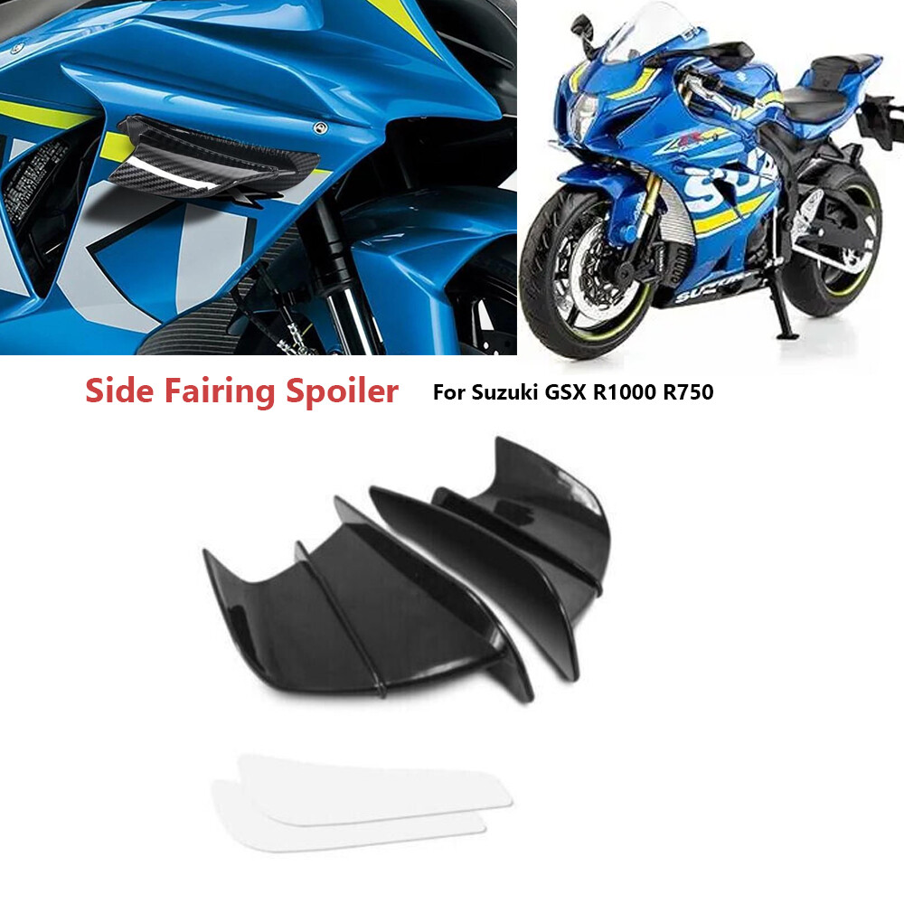 最前線の For Suzuki GSX R1000 R750 Aerodynamic Wings Winglets Side Body&FrameParts