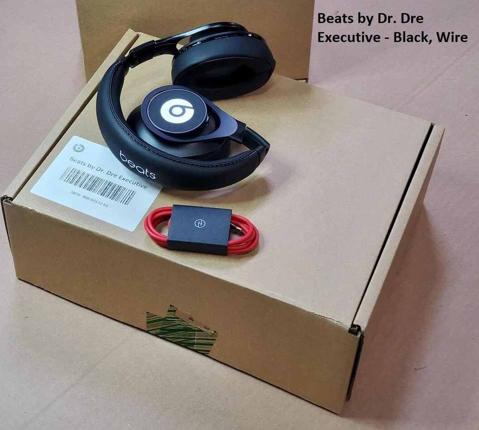 Auriculares Beats Executive con cable (sin bluetooth) - negros (re-newed) Foto 4 de 4