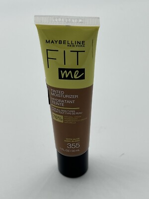 Maybelline Fit Me Tinted Moisturizer, Natural Coverage, Face Makeup, 355 New