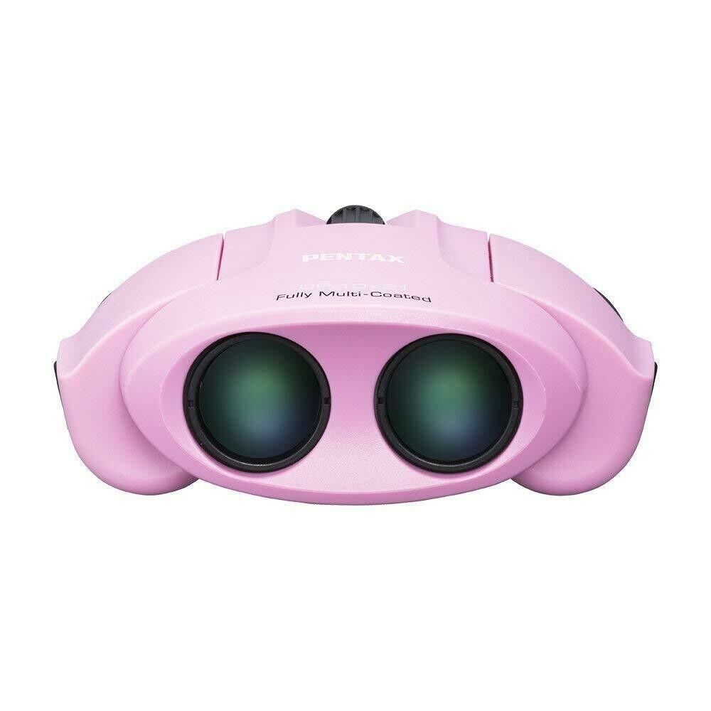 PENTAX Porro Prism Binoculars UP 10x21 Pink 61806 Original  4549212288838 Deficyt super cena specjalna, ograniczona WYPRZEDAŻ