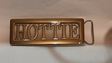 HOTTIE Custom Personalized Name Belt Buckle -Put your name or word on Buckle