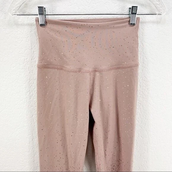 beyond-yoga alloy ombre high waisted midi leggings