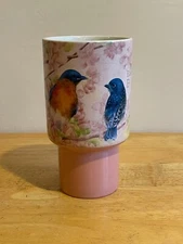 Lang Mugs For Coffee Or Tea by Artist Sherri Buck Baldwin 2008 Eastern Bluebird