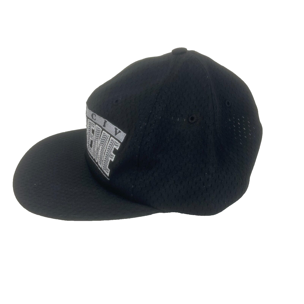 Supreme Cap Black MCMXCIV Snapback 6 Panel Hat Embroidered Mesh