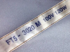 TEL Tokyo Electron FT5-3020M Heater Tape 100V 120W, 1 Roll 10'FT, DS043-000705-1