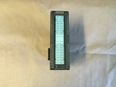Siemens 1P 6ES7 321-1BL00-0AA0 Simatic S7 Input Module (KB)