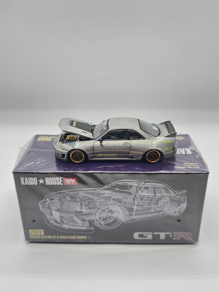 Kaido House x Mini GT Nissan GT-R R33 Kaido Works V1 KHMG072 Kaido House x Mini GT Nissan GT-R R33 Kaido Works V1 KHMG072