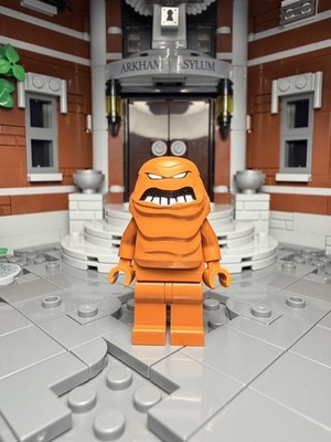 Lego Batman The Video Game Custom Clay Face Minifigure (Angry Expression) Rare