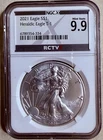 2021 Eagle S$1 - Heraldic Eagle T-1, NGCX Mint State 9.9