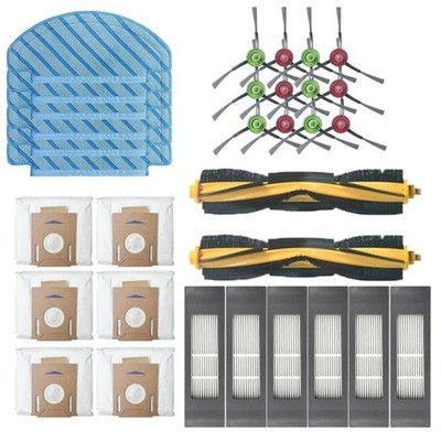 Side Brush Filter Dust Bag Kit Set For Ecovacs for DEEBOT For For T8 / Max