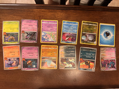 Pokemon lot found them laying around some of them are like 70-100 bucks as 10. 