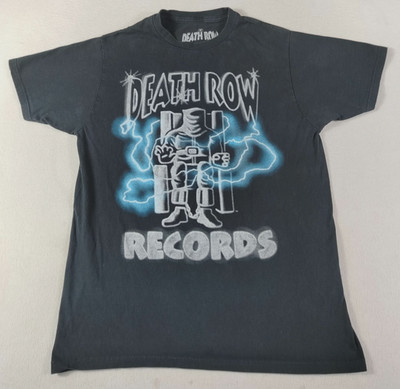 Ripple Junction Death Row Records Shirt Mens Medium Black Hip Hop Tee Rap