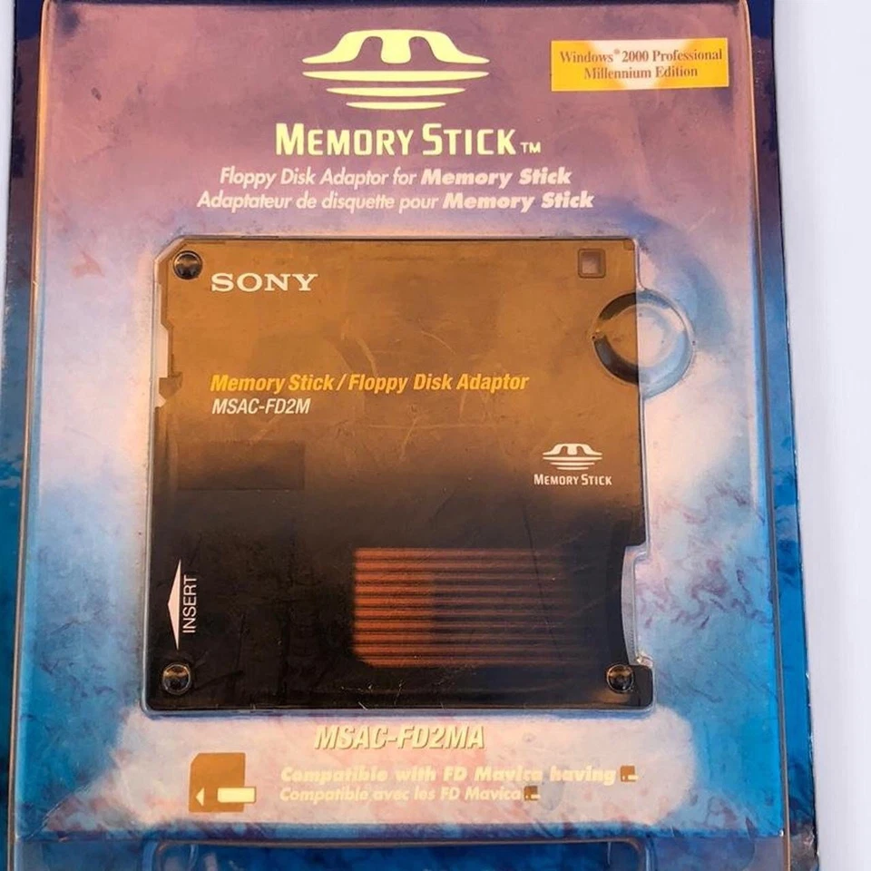 NEW Sony MSAC-FD2M Floppy Disc Adapter for Memory Stick Compatible with Mavica - Image 2 of 3