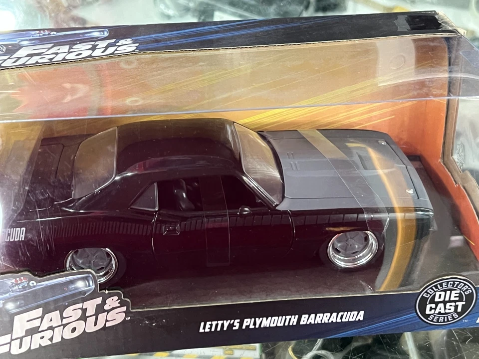 JADA TOYS FAST & FURIOUS LETTY'S PLYMOUTH BARRACUDA EN CAJA / NUEVO Foto 3 de 4