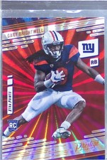 2021 Prestige Gary Brightwell Xtra Points Sunburst #290 Giants