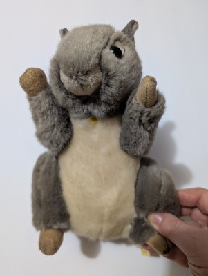Miyoni By Aurora World Plush Gray Squirrel Stuffed Animal Plush Missing Acorn 9''