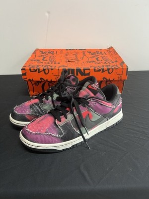 Nike Dunk Low Retro Graffiti Pink/Black Men s Size 9.5 (DM0108-002)