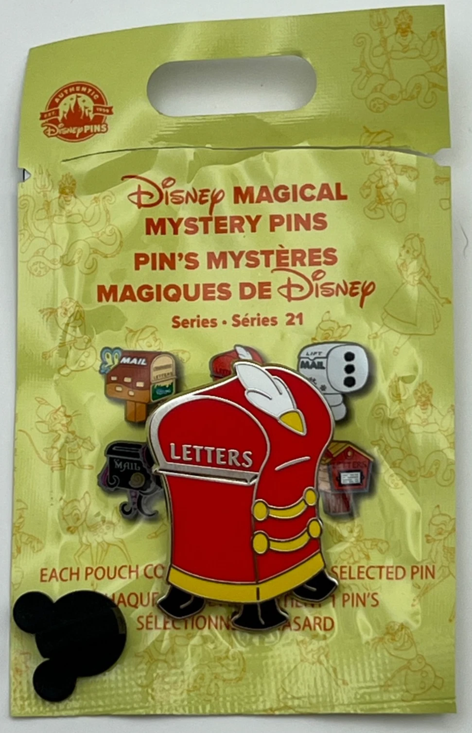 Disney's Magical Mystery Pins Series 21 Mailbox Timothy Q. Mouse LN/EC LOOK!