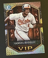 2025 Bowman - Vips Very Important Prospects Samuel Basallo #VIP-4 Mojo Refractor