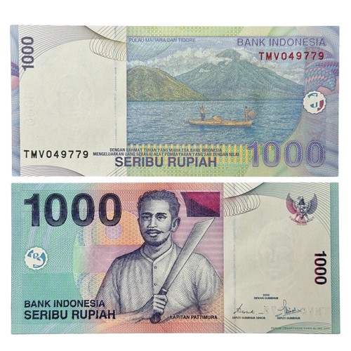 Indonesia P141(U) 1,000 Rupiah Banknote! 🇮🇩 Free Shipping!!!