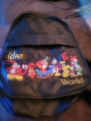 Vintage Walt Disney World Backpack Black s-l400.jpg main image 2