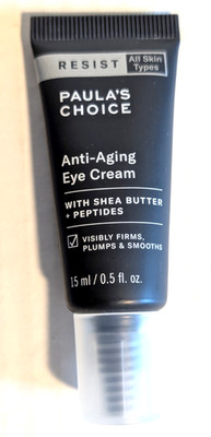 Paulas Choice Anti-Aging Eye Cream Shea Butter & Peptides 0.5 fl oz