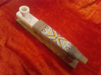 Native American Personal Smoking Pipe 
