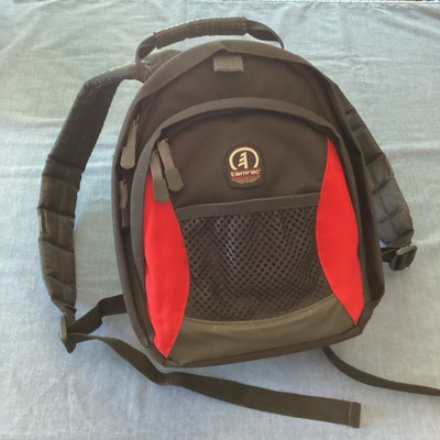 Tamrac 5371 Travel Pack 71 Backpack - SLR/DSLR Camera  - Black / Red - Clean