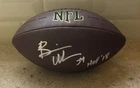 BRIAN URLACHER SIGNED / AUTOGRAPHED WILSON FOOTBALL CHICAGO BEARS / URLACHER COA