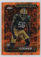 2024 Topps Chrome Sapphire Edition Rookies Orange /25 Edgerrin Cooper #259 11oq