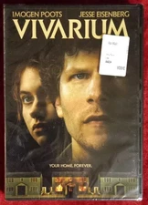 Vivarium (DVD, 2019) Small Tears In Factory Seal Jesse Eisenberg Imogen Poots