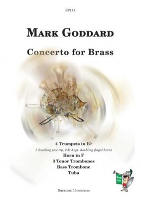Concerto For Brass | M. Goddard | Partitur + Stimmen | Spartan Press