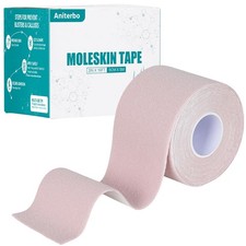 Moleskin for Blisters Adhesive Moleskin for Feet 2in x 16ft Moleskin Tape Rol...
