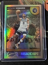 2024-25 Panini Nba Hoops - Hoops Throwback Anthony Edwards #17